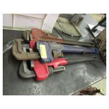 PIPE WRENCHES 4 PC 24'