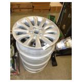 4 NEW DODGE 5 HOLE WHEELS 4 NEW DODGE 5 HOLE WHEELS