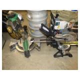2 MITER SAWS THE SLIDER WORKS OTHER HAS CUT CORD 2 MITER SAWS THE SLIDER WORKS OTHER HAS CUT CORD