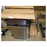 ADJUSTABLE TABLE & TRASH CAN ADJUSTABLE TABLE & TRASH CAN