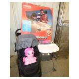 HIGH CHAIR, STROLLER & GAME HIGH CHAIR, STROLLER & GAME