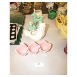 6 ASSORTED PLANTER SOME McCOY 6 ASSORTED PLANTER SOME McCOY