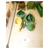 3 ASSORTED McCOY PLANTERS 3 ASSORTED McCOY PLANTERS