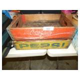 WOOD COKE & PEPSI CRATES WOOD COKE & PEPSI CRATES