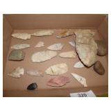BOX OF ARROWHEAD PARTS BUT THEY ARE NOT BAD BOX OF ARROWHEAD PARTS BUT THEY ARE NOT BAD