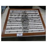 BARBED WIRE DISPLAY BARBED WIRE DISPLAY