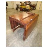 WOOD DROP LEAF TABLE WOOD DROP LEAF TABLE