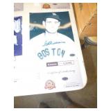 TED WILLIAMS SIGNED PICTURE W/COA TED WILLIAMS SIGNED PICTURE W/COA