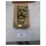 BRASS DOOR KNOCKER BRASS DOOR KNOCKER