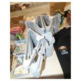 9 NEW PACKS OF PLASTIC HANGERS 90 TOTAL 9 NEW PACKS OF PLASTIC HANGERS 90 TOTAL