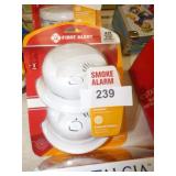 2 NEW SMOKE ALARMS 2 NEW SMOKE ALARMS