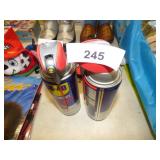 2 NEW CANS WD-40 2 NEW CANS WD-40