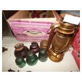 LANTERN & INSULATORS LANTERN & INSULATORS