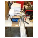 FOLDING COT, LED WORK LIGHT AND MORE FOLDING COT, LED WORK LIGHT AND MORE