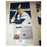 MICKEY MANTLE SIGNED PICTURE W/COA MICKEY MANTLE SIGNED PICTURE W/COA