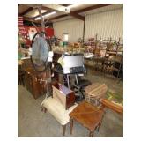 DREAM CATCHER, 2 COAT RACKS, SMALL TABLE & STOOL DREAM CATCHER, 2 COAT RACKS, SMALL TABLE & STOOL