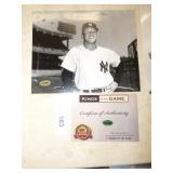 MICKEY MANTLE SIGNED PICTURE W/COA MICKEY MANTLE SIGNED PICTURE W/COA
