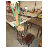 STICK BUILT PLANT STAND, FLOWER LAMP, SMALL TABLE STICK BUILT PLANT STAND, FLOWER LAMP, SMALL TABLE
