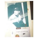 MICKEY MANTLE SIGNED PICTURE W/COA MICKEY MANTLE SIGNED PICTURE W/COA