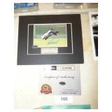 KEN GRIFFEY JR SIGNED PICTURE W/COA KEN GRIFFEY JR SIGNED PICTURE W/COA