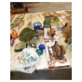 OLD TOYS, CASTLE WEAPONS, GLASS BALLS & DECOR OLD TOYS, CASTLE WEAPONS, GLASS BALLS & DECOR