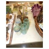 OLD FRUIT JARS, SODA BOTTLE & MEDICINE BOTTLES OLD FRUIT JARS, SODA BOTTLE & MEDICINE BOTTLES