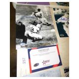 JOE DIMAGGIO SIGNED PICTURE W/COA JOE DIMAGGIO SIGNED PICTURE W/COA