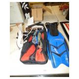 SCUBA DIVING FLIPPERS & SNORKLE SCUBA DIVING FLIPPERS & SNORKLE