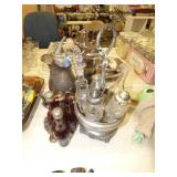 VINTAGE CONDIMENT SETS & SILVER PLATE VINTAGE CONDIMENT SETS & SILVER PLATE