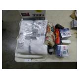 NEW XL TWIN SHEET , 2 BLOOD PRESSURE METERS MORE