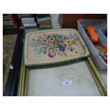 3 VINTAGE TV TRAYS