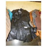 3 LEATHER COATS SIZE MED