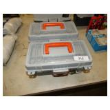 2 NEW TACKLE BOXES