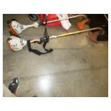 STIHL FS50C GAS WEED TRIMMER RUNS