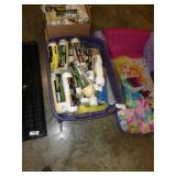 TOTE FULL OF NEW PAINT ROLLERS