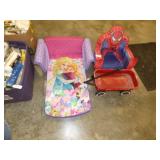 KIDS CHAIRS & WAGON