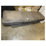 TRUCK BED TOOL BOX LOCKED