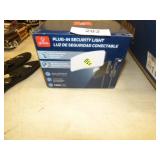4 NEW PLUG IN SECURITY LIGHTS