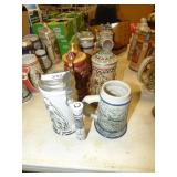 4 BEER STEINS