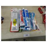 TOOTH PASTE & BRUSHES