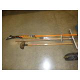YARD TOOLS WITH NEW FISKERS PRUNERS