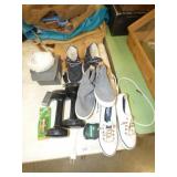WEIGHTS, 2 PAIRS OF SPERRY SHOES SIZE 8, WATERFORD