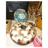 2 LARGE VASES