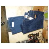 4 PAIRS OF NEW MENS JEANS SIZE 34X32 & 33X32