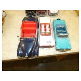 3 DIE CAST CARS