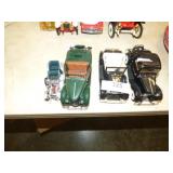 4 DIE CAST CARS