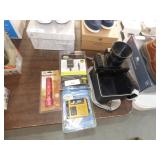 WEATHER RADIO, FLASHLIGHTS, AUDIO CABLES,