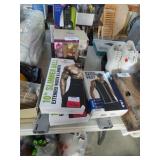 FOLDING STOOL, FOUNTAIN, SLIMMER BELT