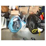 BAGS OF CLOTHES, 2 BAGS OF SHOES