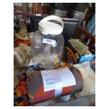 BLANKET, JAR, NEW TOILET SEATS